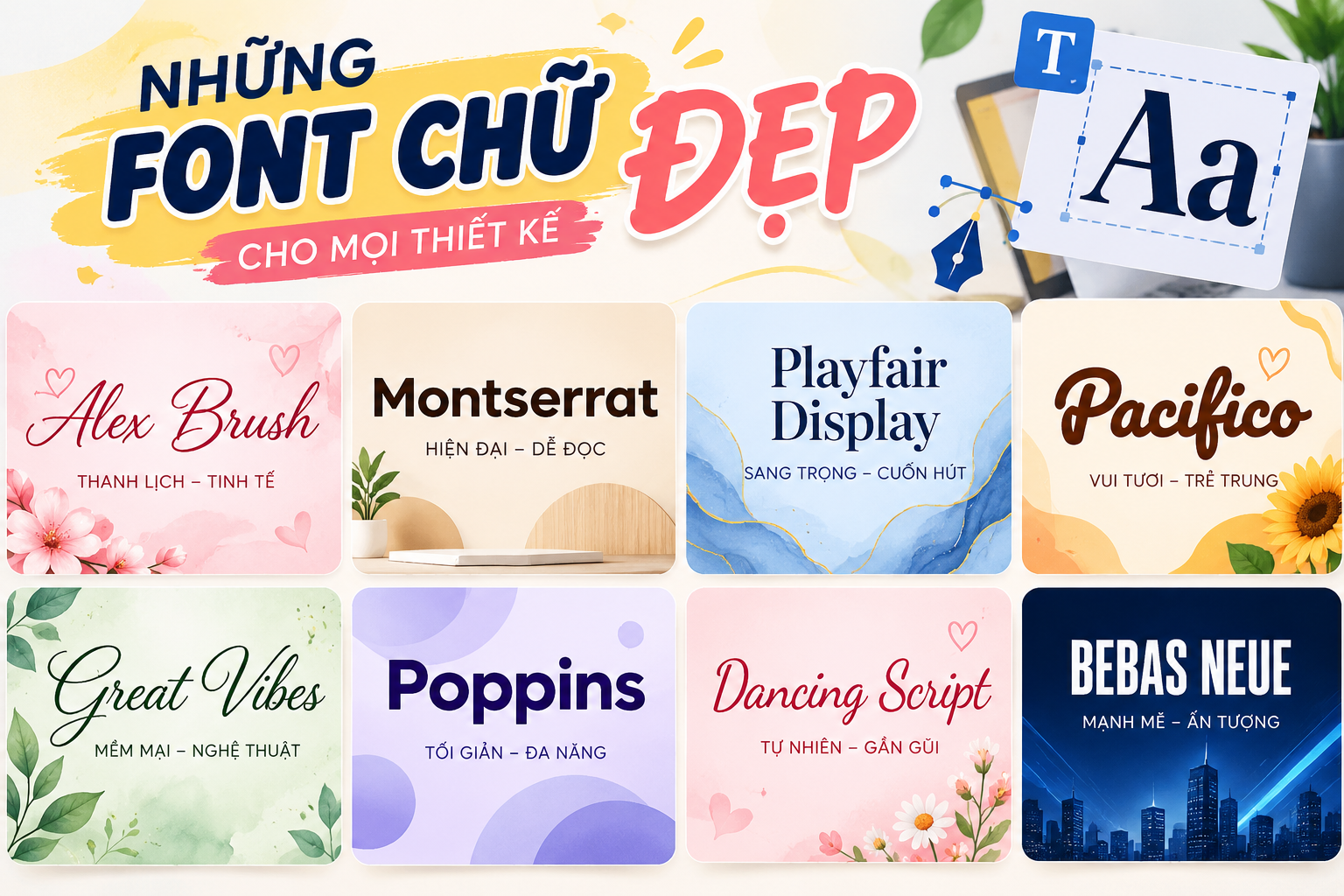 Font Chữ Đẹp – Kho Phông Chữ Đẹp, Chữ Font In Ấn Đa Dạng